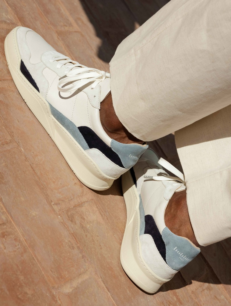 Zapatillas : Malibu - Off White - Cool Blue - Navy