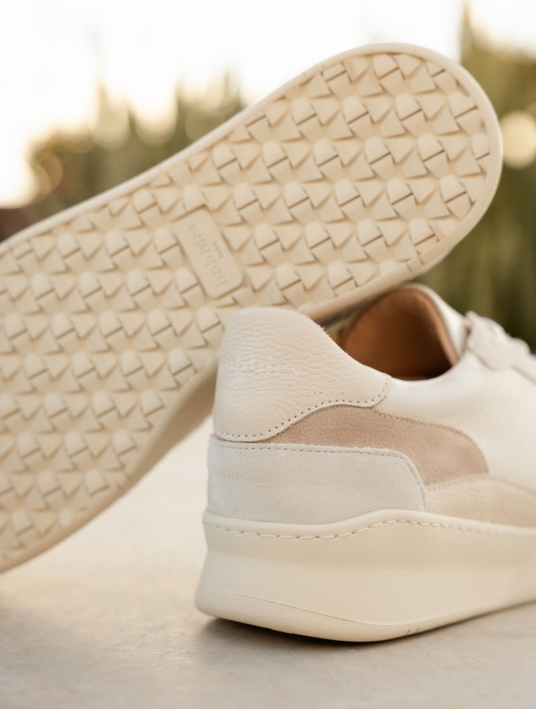 Sneakers : Malibu - Off White - Foam - Papyrus