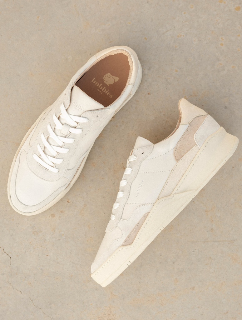 Sneakers : Malibu - Off White - Foam - Papyrus