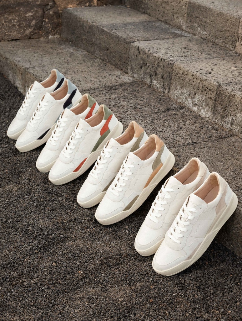 Sneakers : Malibu - Off White - Foam - Papyrus