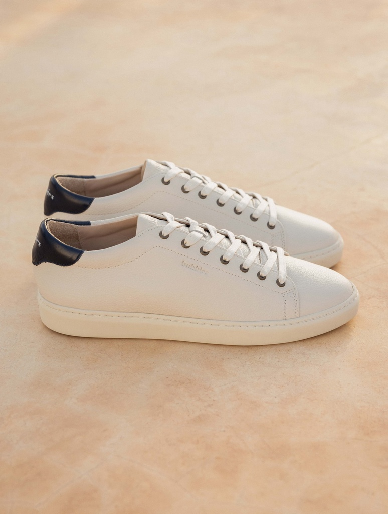 Sneakers : Montana - Foam & Bleu Nuit