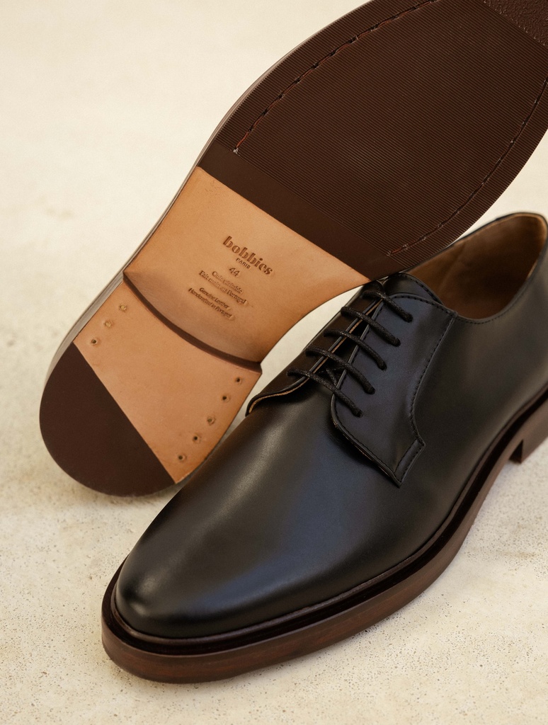 Derbys & Richelieu : Terrence - Intense Black