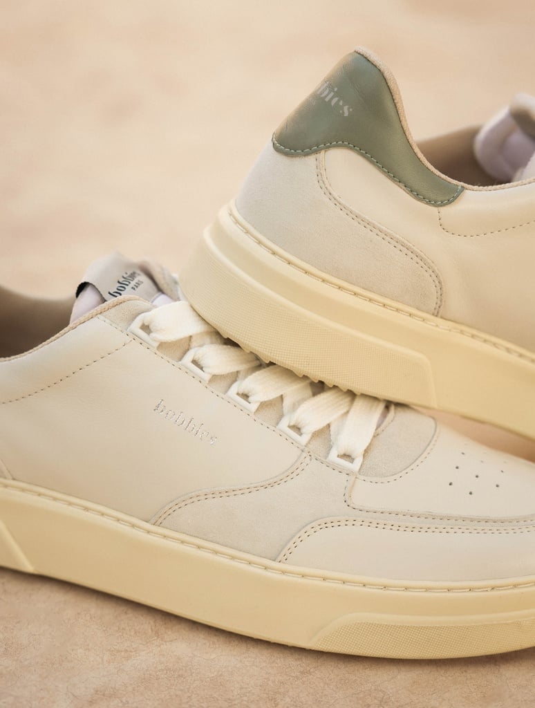 Sneakers : Thanassi - Off White & Celadon