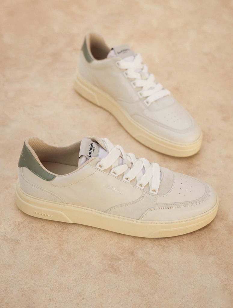 Sneakers : Thanassi - Off White & Celadon