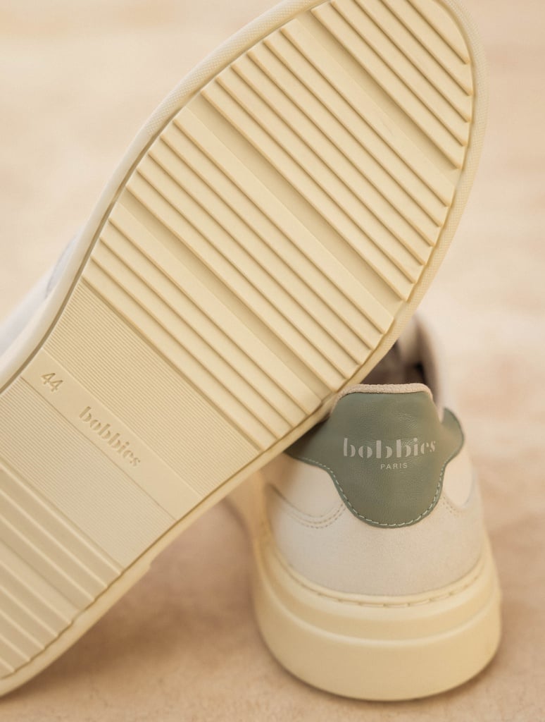 Sneakers : Thanassi - Off White & Celadon