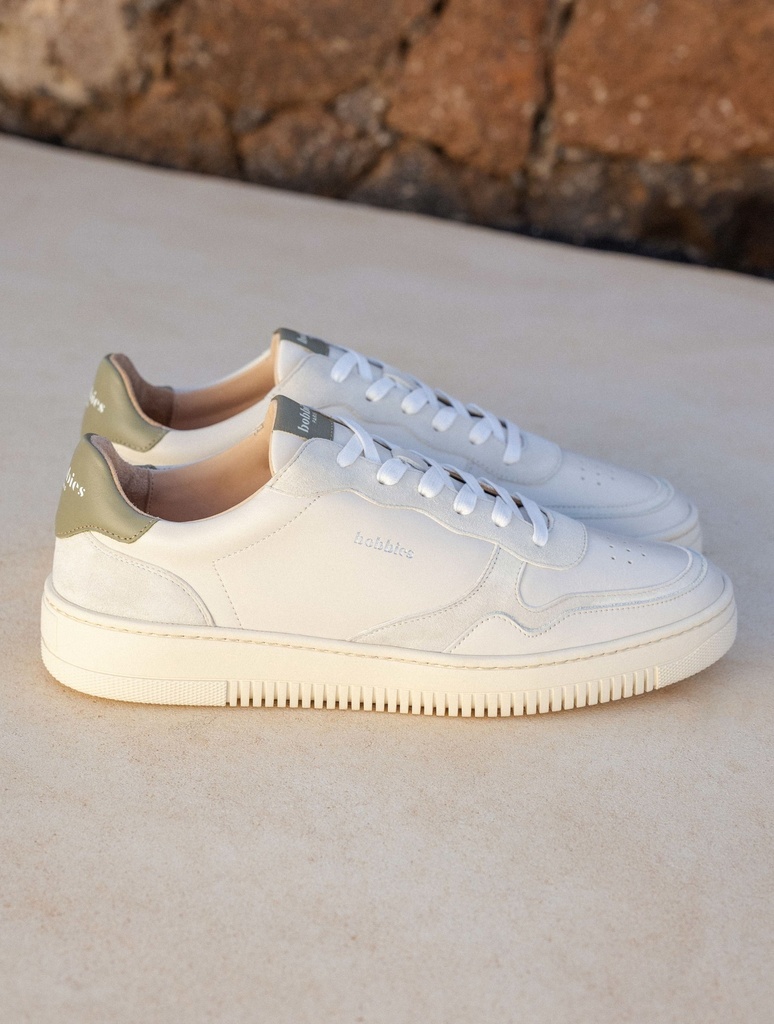 Sneakers : Travis - Off White & Rosemary