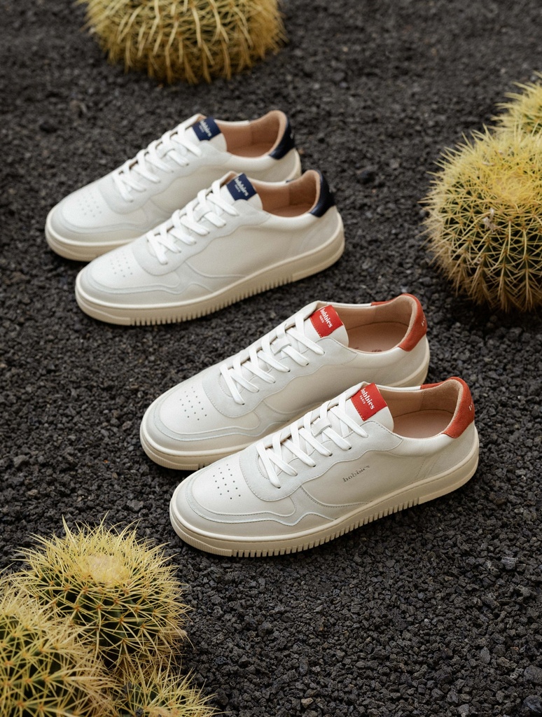 Baskets : Travis - Off White & Spice