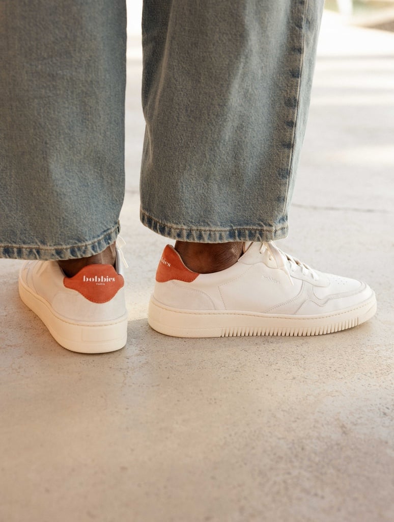 Baskets : Travis - Off White & Spice