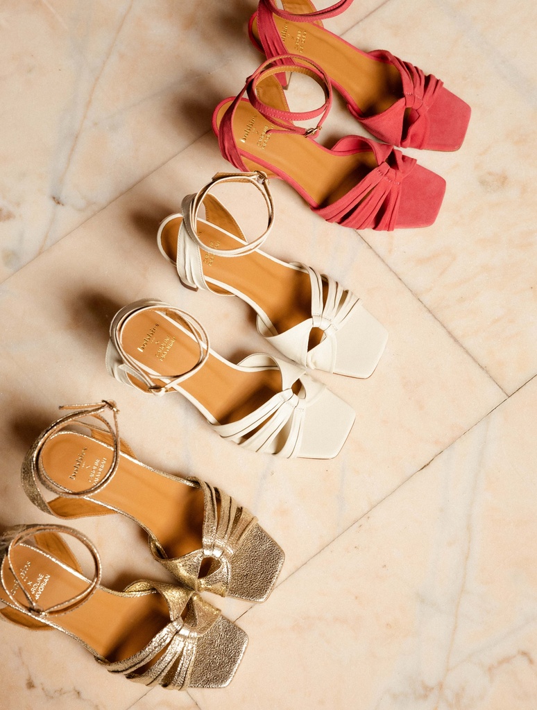 Babies & Escarpins : Angelina - Champagne Gold