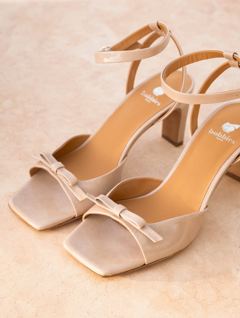 Sandales à Talons : Amina - Latte Beige