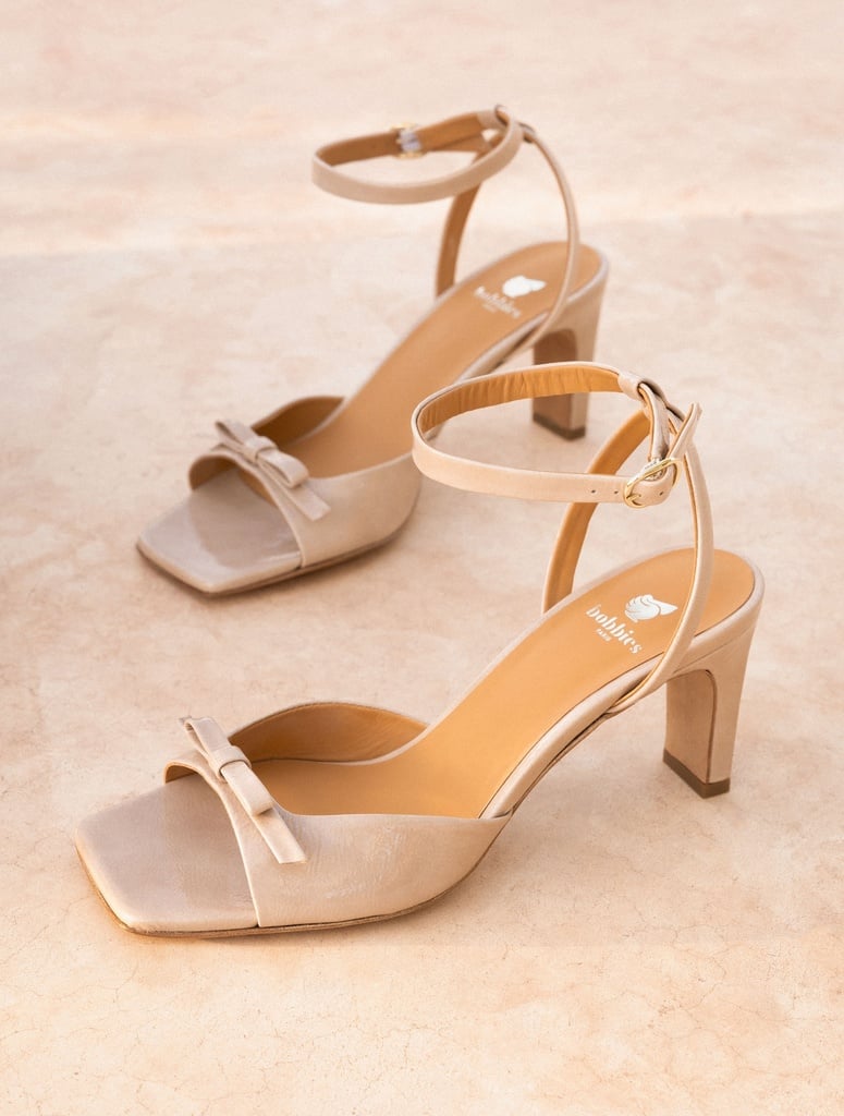 Sandalias de Tacón : Amina - Latté Beige