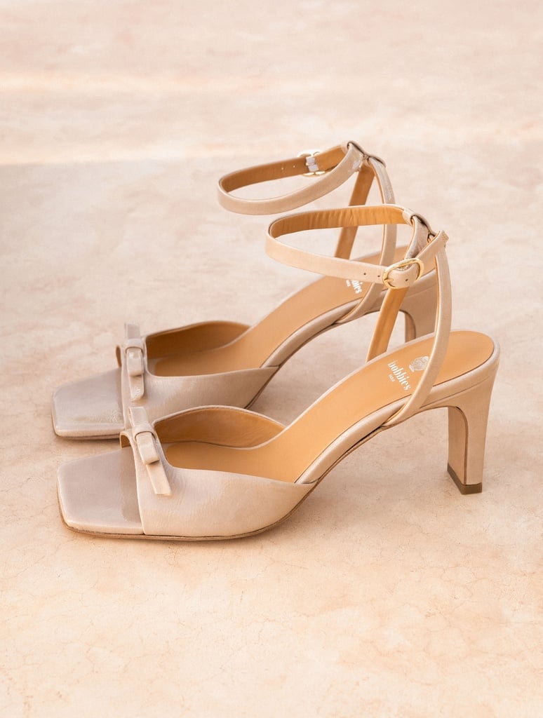 Sandales à Talons : Amina - Latte Beige