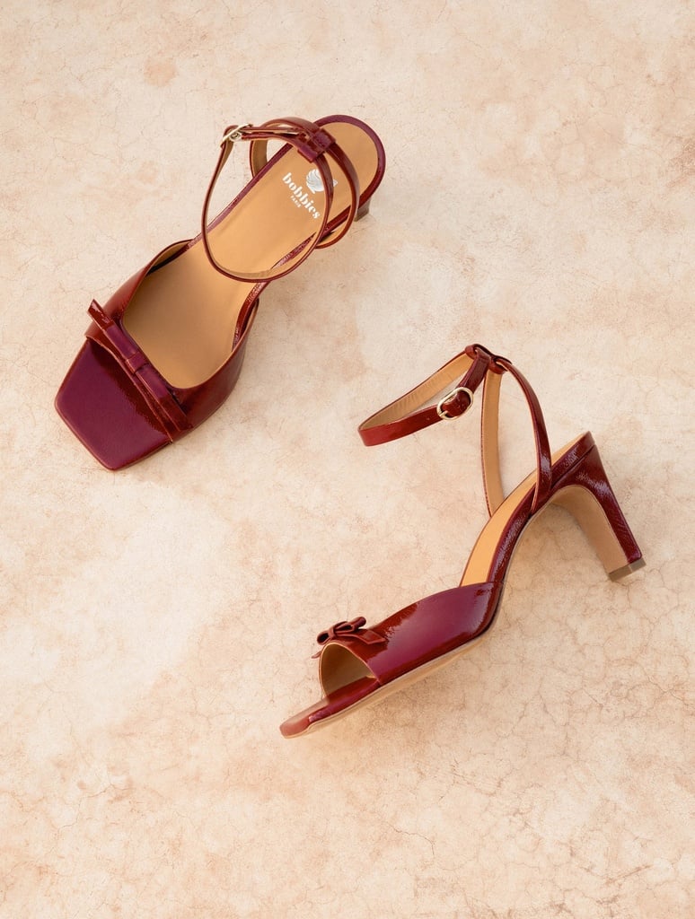 Sandales à Talons : Amina - Cherry Gloss