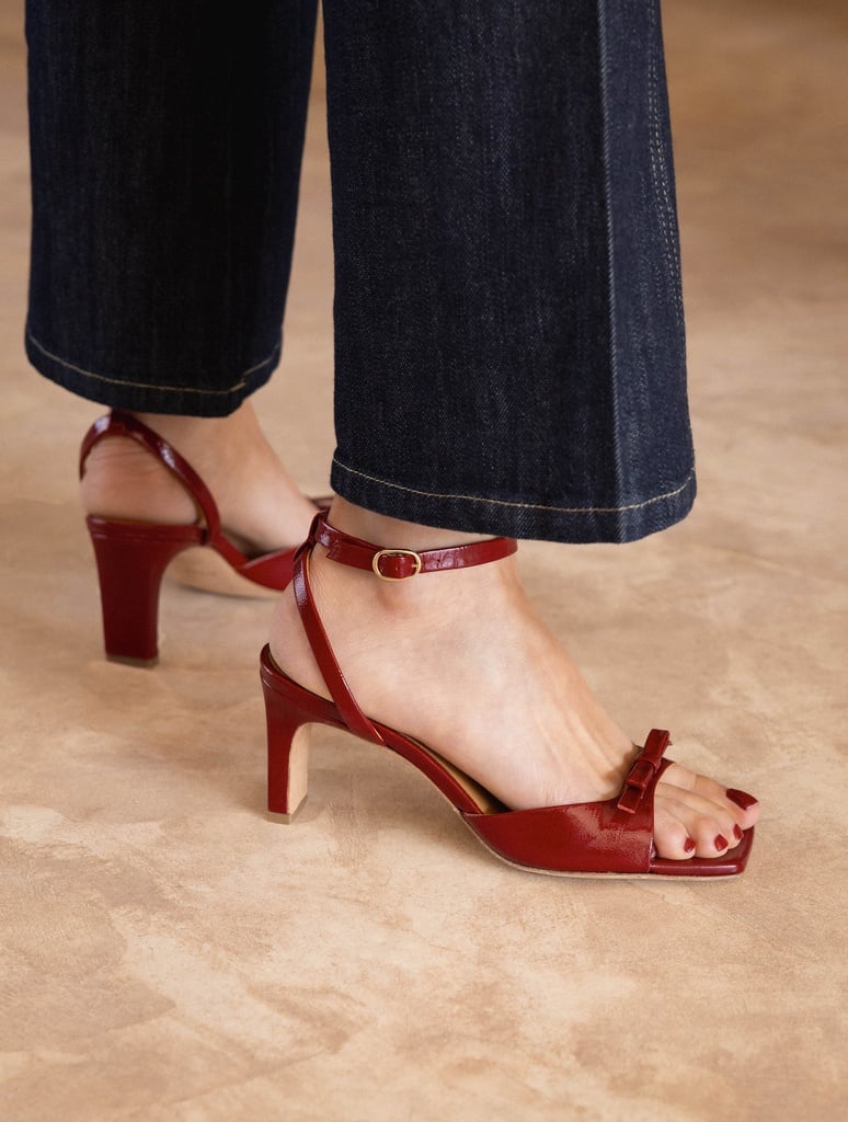 Sandales à Talons : Amina - Cherry Gloss