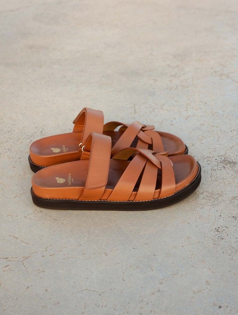 Sandalias Planas : Atlas - Camel