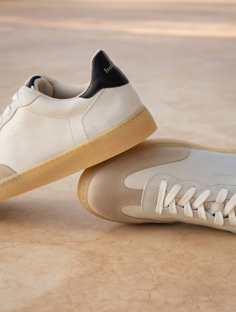 Sneakers : Bahia - Off White & Passion Black