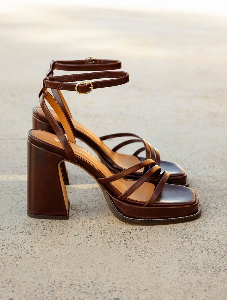 Heeled Sandals : Bella - Brownie