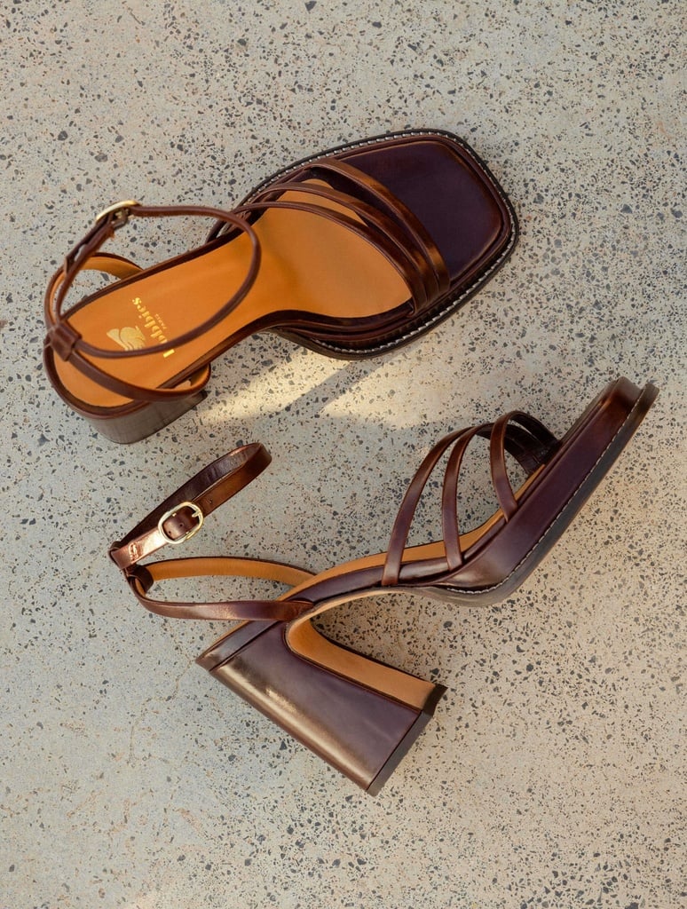 Heeled Sandals : Bella - Brownie