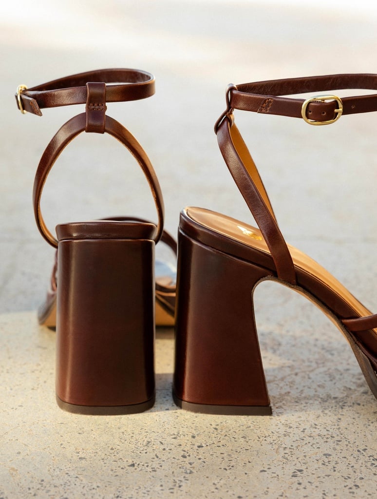 Heeled Sandals : Bella - Brownie