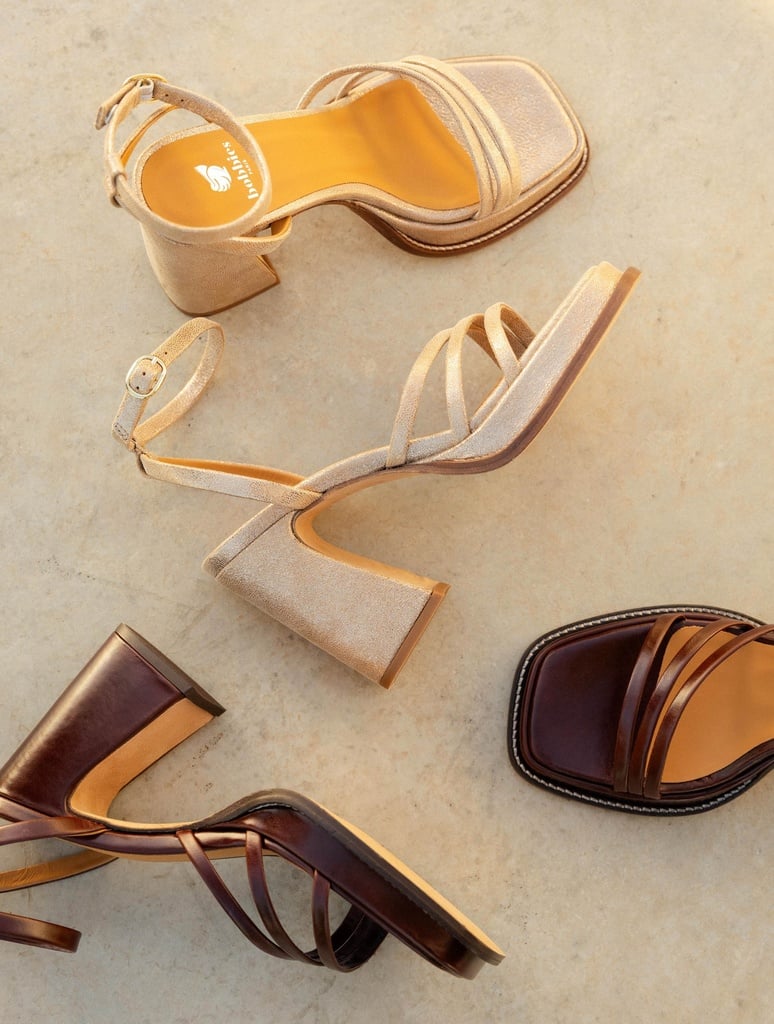 Heeled Sandals : Bella - Brownie