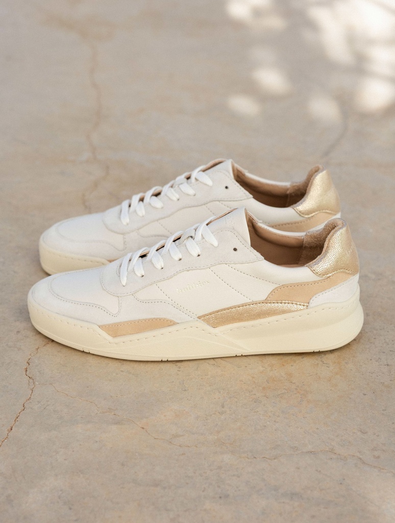 Zapatillas : Beverly - Off White - Champagne - Beige
