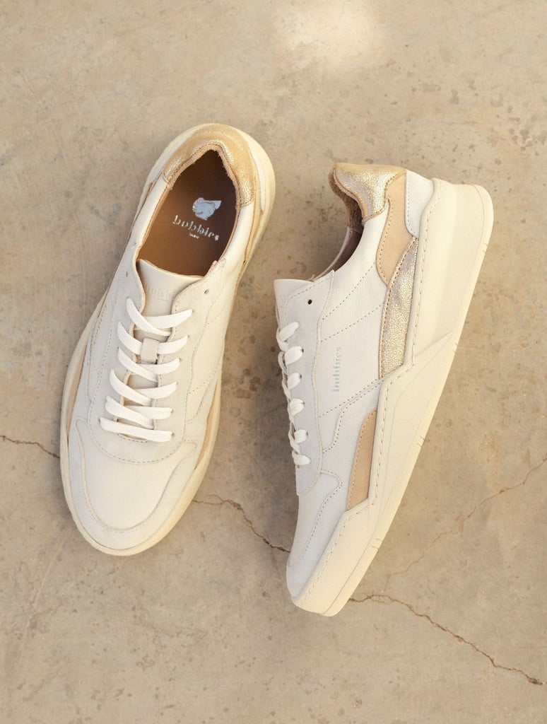 Zapatillas : Beverly - Off White - Champagne - Beige