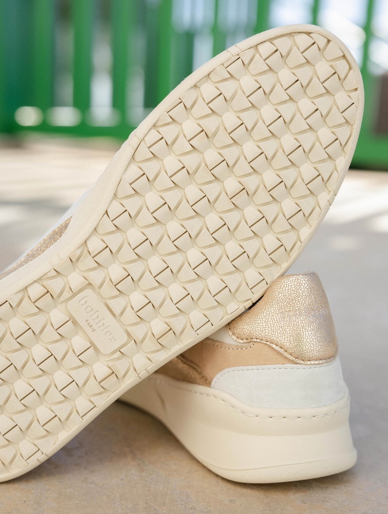 Zapatillas : Beverly - Off White - Champagne - Beige