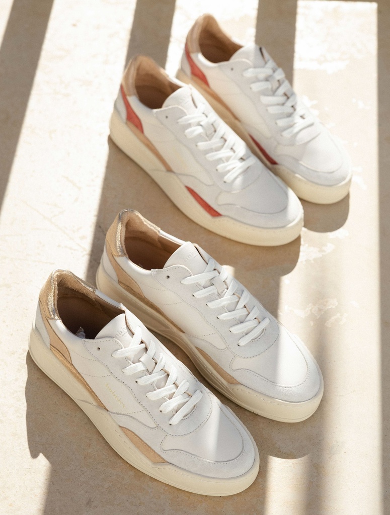 Zapatillas : Beverly - Off White - Champagne - Beige