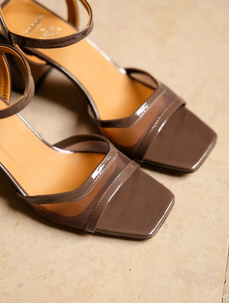 Heeled Sandals : Bonnie - Iced Chocolate