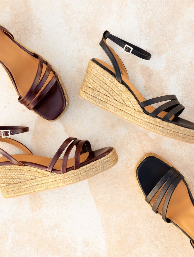 Espadrille Wedges : Bruna - Brownie