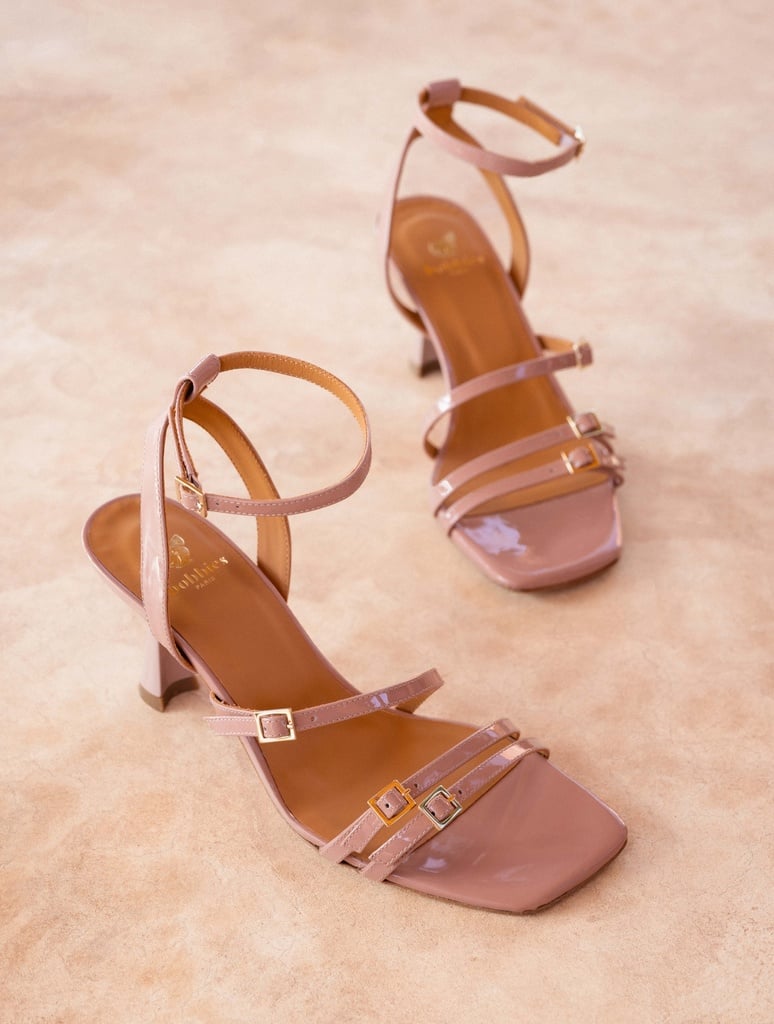 Heeled Sandals : Charlie - Ballet Pink