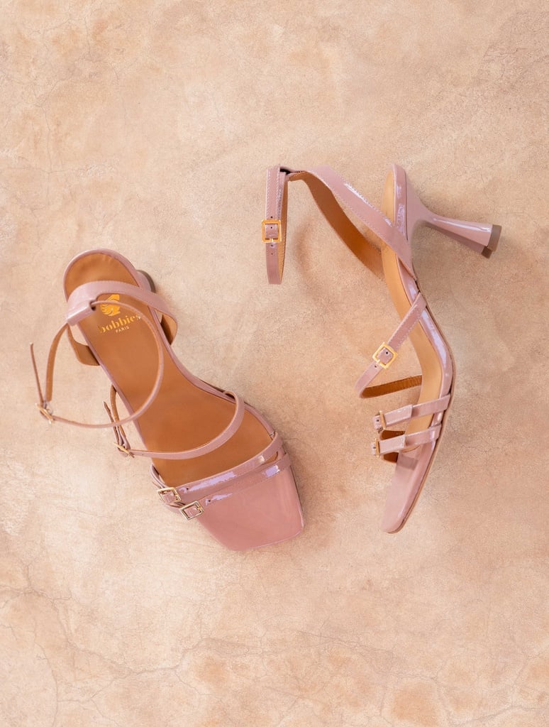 Heeled Sandals : Charlie - Ballet Pink