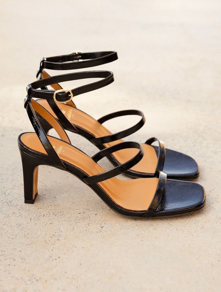 Sandalen mit Absatz : Casey - Vinyl Black