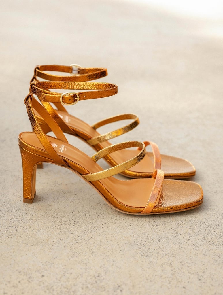 Heeled Sandals : Casey - Golden Sunset