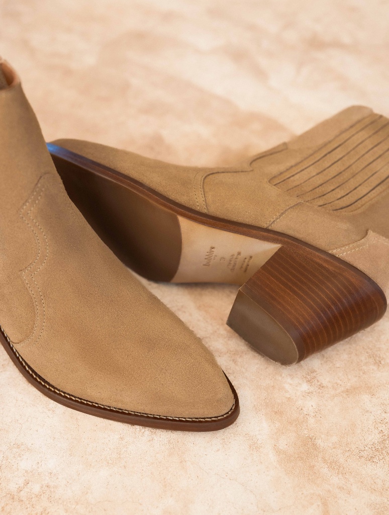 Flat Boots : Dakota - Antelope