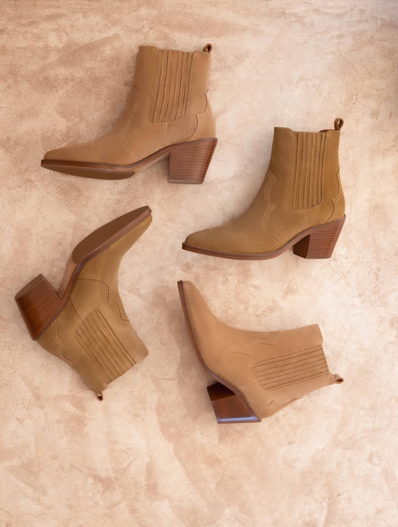 Flat Boots : Dakota - Antelope