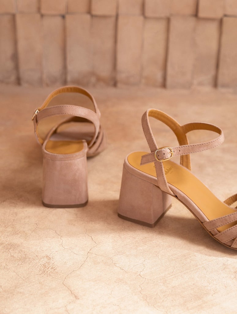 Sandalias de Tacón : Dalya - Nude Blush