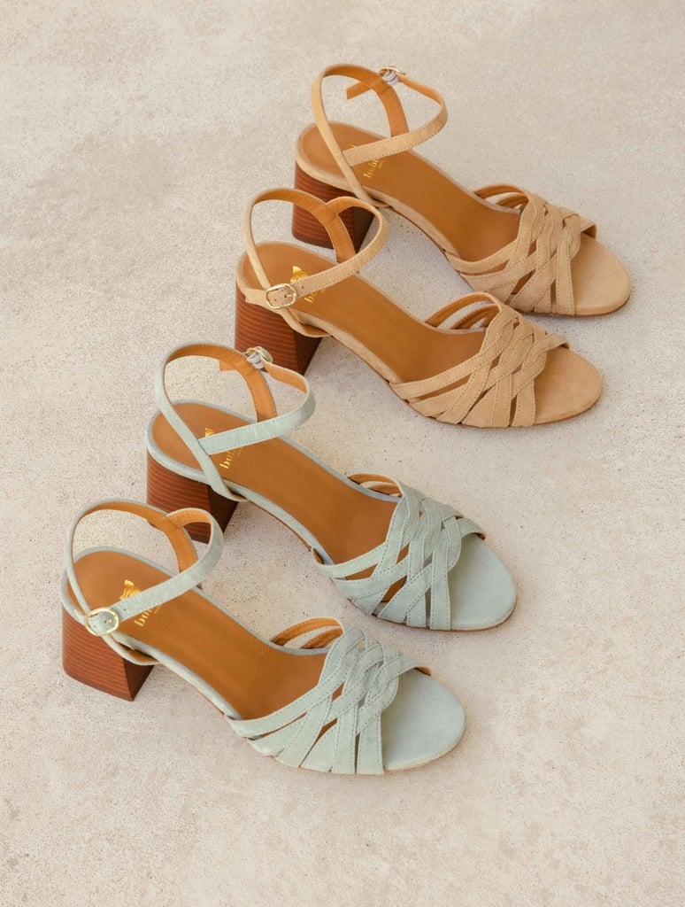 Heeled Sandals : Dalya - Soft Sage