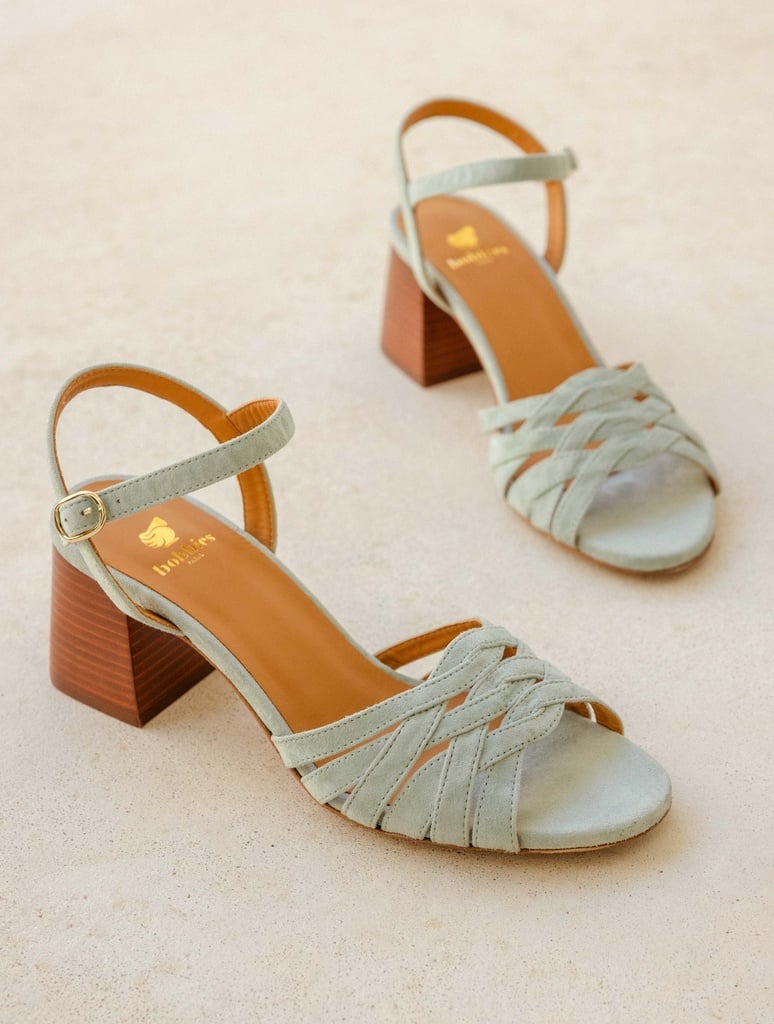 Heeled Sandals : Dalya - Soft Sage