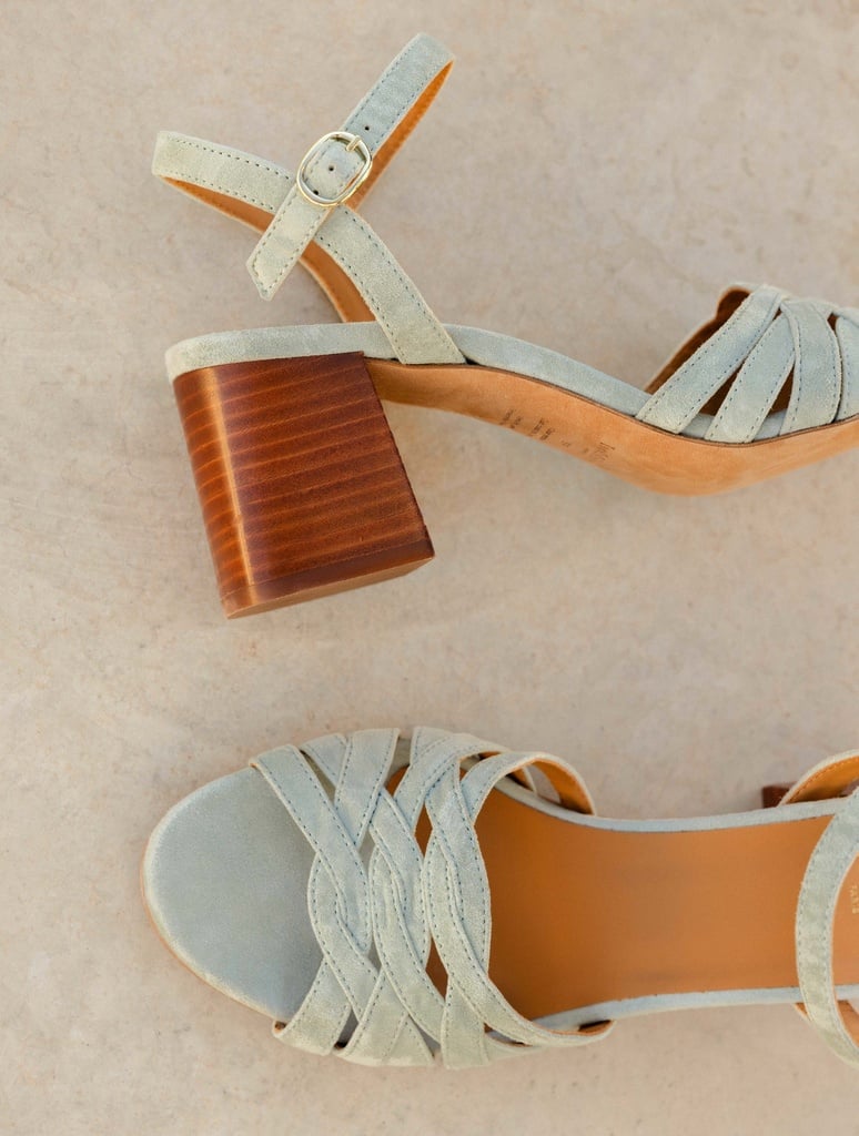 Heeled Sandals : Dalya - Soft Sage