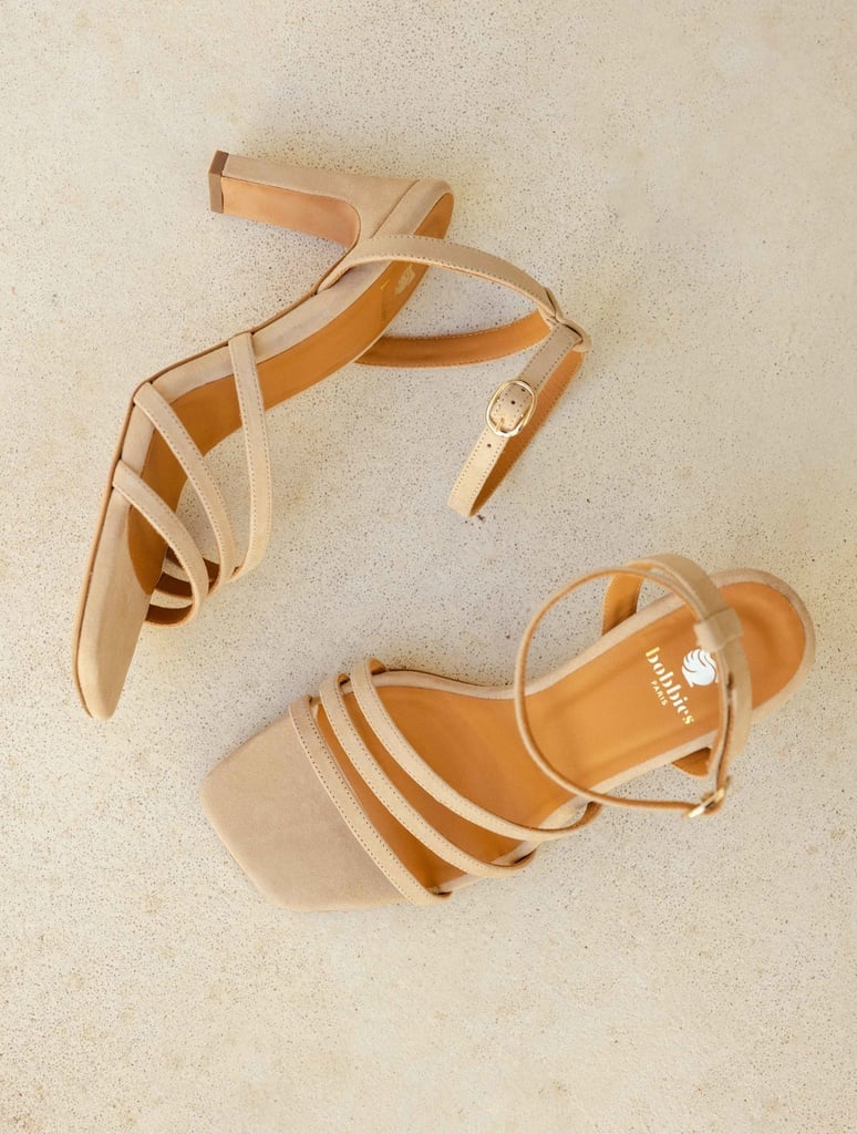 Sandalias de Tacón : Davina - Milos Beige