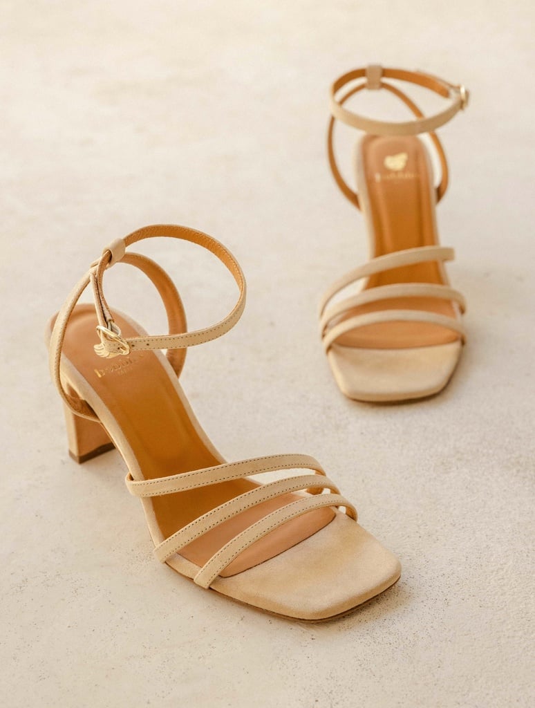 Sandalias de Tacón : Davina - Milos Beige