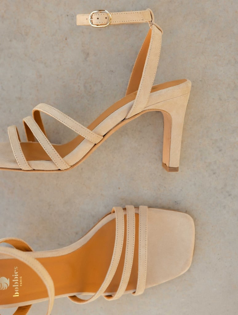 Sandalias de Tacón : Davina - Milos Beige