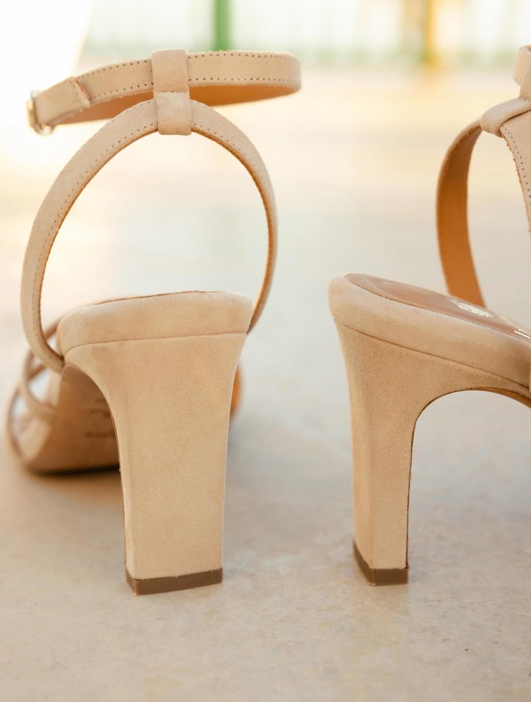 Sandalias de Tacón : Davina - Milos Beige