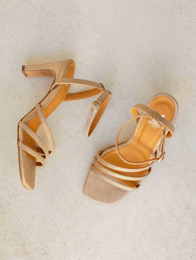 Sandalias de Tacón : Davina - Egyptian gold