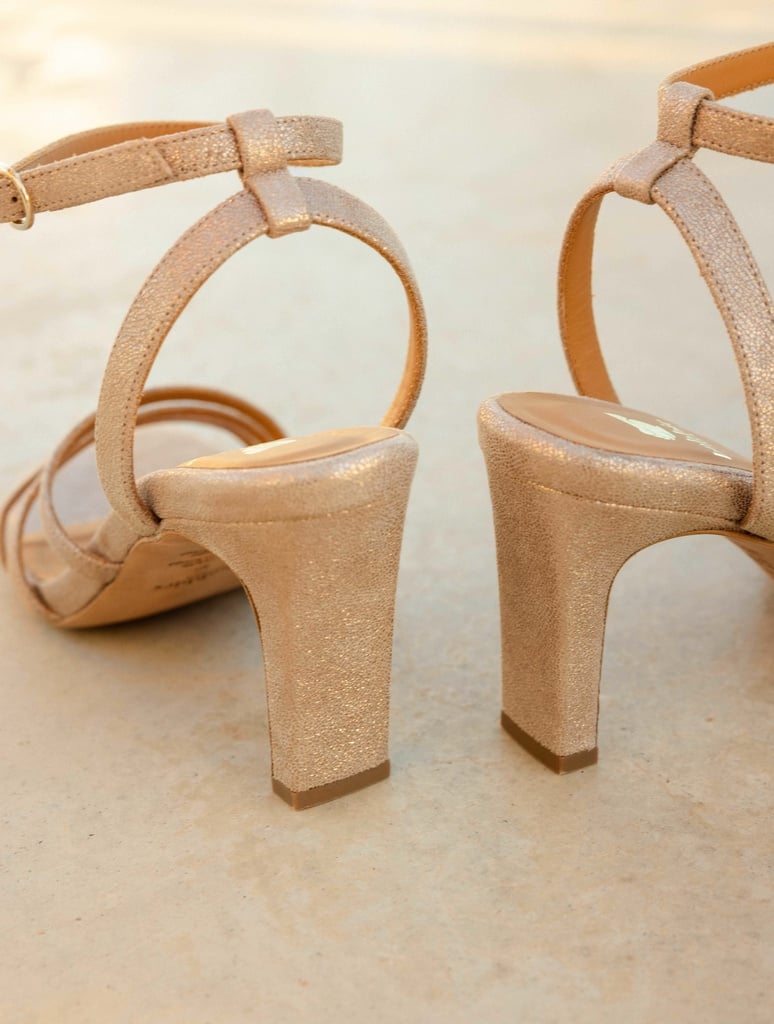 Sandalias de Tacón : Davina - Egyptian gold