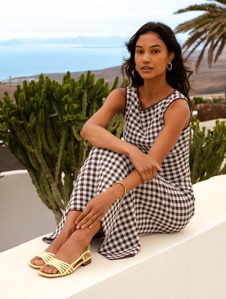 Sandales Plates : Diana - Frosty Lemon