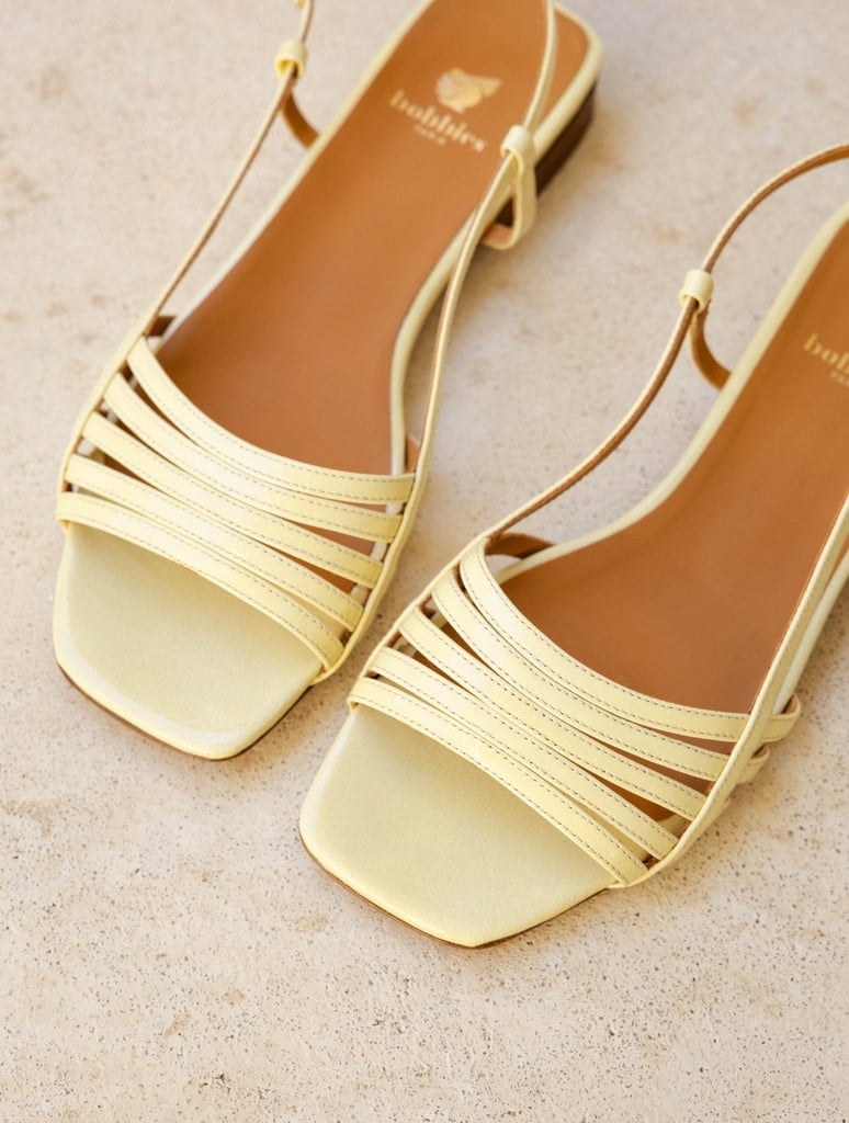 Flat Sandals : Diana - Frosted Lemon