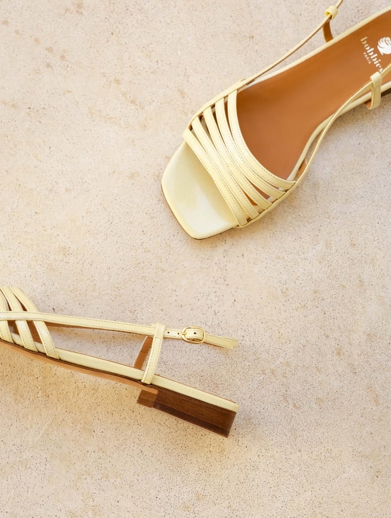 Flat Sandals : Diana - Frosted Lemon