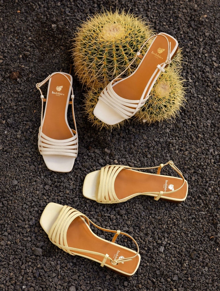 Flache Sandalen : Diana - Camel